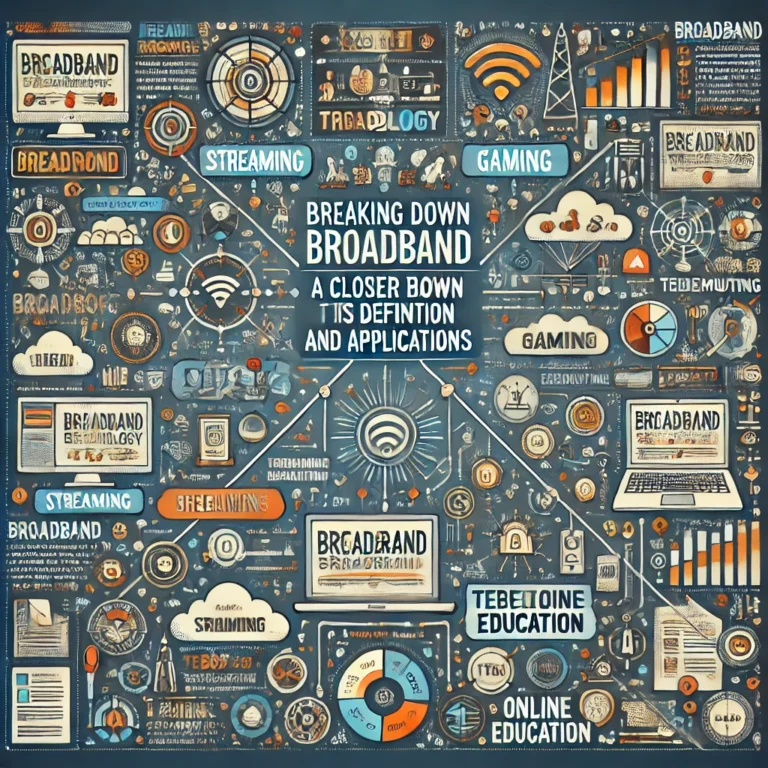 Breaking Down Broadband: A Closer Look at its Definition and Applications